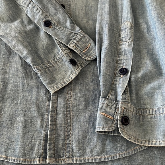 Vintage Polo Jeans Co. Chambray Shirt - Picture 4 of 5